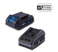 batterie 2.0Ah 20V + chargeur - batterie universelle pour la gamme SCHEPPACH 20V IXES