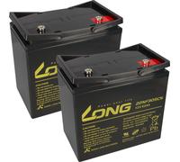 Batterie 24V 62Ah pour Quickie Q100, Q200, Q300 M Mini – Marque Kung Long, technologie AGM