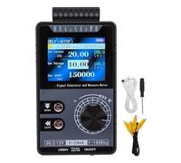 Batterie 4-20 mA PWM 1-150 kHz 1 500 mAh | Simulateur de courant de tension, calibrage du panneau PLC, batterie 1500 mAh, écran couleur TFT, 0-24 mA,