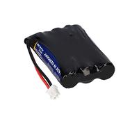 Batterie 4,5 V F1x3 Micro AAA + fiche compatible avec Safe-O-Tronic 38400200-4 - Durable - Sans entretien - Fiable - Batterie de rechange