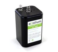 Batterie 6 V 4R25 Exalium contact à ressort solution saline