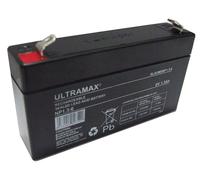 Batterie 6V 1,3Ah modèle NP1.3-6, conçue pour les systèmes d'alarme et les sirènes solaires