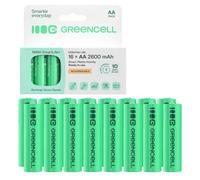 Batterie AA Green Cell HR6, 2600 mAh, lot de 4