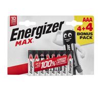 Batterie AAA - Energizer - Mini - Ultr Lot de 8 pièces - Blanc - Rechargeable
