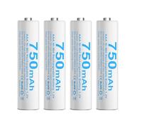 Batterie AAA HR03 de rechange compatible avec les téléphones sans fil Gigaset 750 mAh (4)