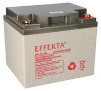 Effekta BTL 12-45L : batterie plomb-acide AGM 12V, 45Ah – batterie VRLA sans entretien
