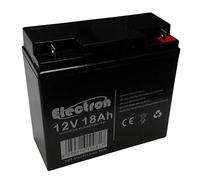 Batterie AGM au Plomb Rechargeable 12V 18Ah VRLA pour alarmes antivol, systèmes de sécurité, Batteries de remplacement pour UPS USV, Solaire, Panneaux solaires