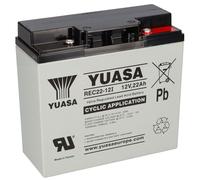 Batterie AGM au plomb Yuasa REC22-12I, 12V, 22Ah, avec filetage intérieur M5
