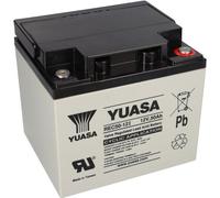Batterie AGM au plomb Yuasa REC50-12I, 12V, 50Ah, conçue pour une utilisation cyclique, avec filetage intérieur M5