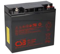 Batterie AGM CSB GP12200, 12V, 20Ah, avec filetage intérieur M5