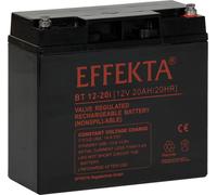 Batterie AGM Effekta BT 12-20i, 12V, 20Ah – batterie au plomb sans entretien, technologie VRLA