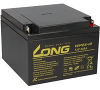 Batterie AGM Kung Long WP24-12, 12V, 24Ah – compatible avec Panasonic LC-P1224APG