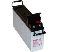 Batterie AGM sans entretien (VRLA) Effekta BTL 12-105F, bornes avant, 12V, 105Ah