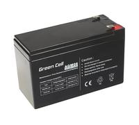 Green Cell Batterie AGM VRLA 12V 9Ah - Batterie Plomb-Acide de Remplacement pour systèmes UPS, Alimentation de Secours et Applications à Cycles fréquents (Batterie Gel)