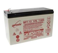 BATTERIE AGM VRLA PLOMB ETANCHE 12V - 7 Ah GENESIS