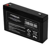 Batterie au gel 6V 1,3Ah Xtreme motos, quad, jouets, bateaux, caravanes, caisse travail cyclique longue vie de la batterie