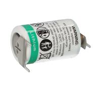 Batterie au lithium 3,6 V LS14250-3PF - 1/2AA - Cellule Pin +/- - Système d'emboîtement - Longue durée de vie