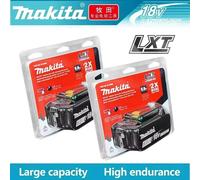 Batterie au lithium d'origine Makita 18V 6Ah de remplacement BL1830B BL1840B BL1850B BL1860B pour outils électriques Makita 3PCS 6.0Ah