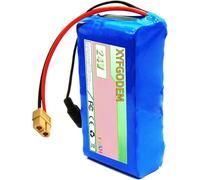 Batterie au lithium PVC 24 V, 4 Ah, 6, 8, 10 et 12, portable pour extérieur, rechargeable pour kits de conversion moteur 0 à 300 W avec BMS