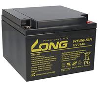 Batterie au plomb 12 V 26 Ah WP26-12N-M AGM avec filetage intérieur VDs AGM M5 pour systèmes d'alimentation de secours UPS UPV UVM.