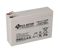 Batterie au plomb 12 V 4,2 Ah AGM avec VDs compatible avec UP-VW1220P1 USV UPC etc. Longue durée de vie Sans entretien Fiable Batterie de rechange