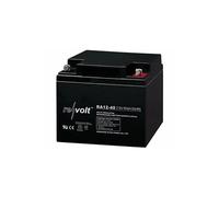 : Batterie au plomb 12 V / 40 Ah avec borne à vis M6 - 480 Wh