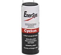 Batterie au plomb 2 V 4.5 Ah EnerSys Hawker Cyclon DT plomb (AGM) (Ø x H) 34 mm x 103 mm cosses plates 4,8 mm sans entretien, modèle de batterie à bobine,