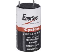 Batterie au plomb 2 V 5 Ah EnerSys Hawker Cyclon X plomb (AGM) (Ø x H) 45 mm x 82 mm cosses plates 6,35 mm sans entretien, modèle