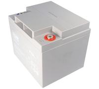 Batterie au plomb Fiamm 12FGL42 12 volts 42 Ah C20 M6 raccord à vis Dimensions 197 x 165 x 170 mm