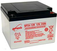 Batterie au plomb Hawker Enersys Genesis NP24-12R,12V, 24 Ah