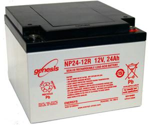 Batterie au plomb Hawker Enersys Genesis NP24-12R,12V, 24 Ah