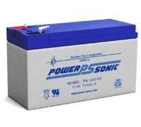 Batterie au plomb Powersonic PS 1270 - Powersonic PS1270 - Powersonic PS-1270 avec certification VdS - 12V 7,0Ah - Batterie rechargeable au plomb scellée (SLA) - AGM / Vlies au plomb