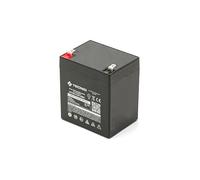Batterie au Plomb Rechargeable, accumulateur au Plomb avec connexions Faston, 12 V 5 Ah. pour onduleurs, systèmes d'alarme, Loisirs...