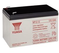 Batterie au plomb Yuasa 12 V, 12 Ah () Batterie au plomb, VdS AKKU 12-12 (F250) Yuasa (NP12-12) VDS