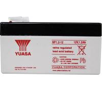 Batterie au plomb Yuasa NP1.2-12 12 V 1.2 Ah plomb (AGM) (l x H x P) 97 x 55 x 48 mm cosses plates 4,8 mm sans entretien