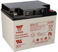 Batterie au plomb Yuasa NP38-12I Pb 12V / 38Ah VdS, M5 filet intérieur