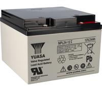 Batterie au plomb Yuasa NPL24-12I Pb 12V / 24Ah 10-12 ans, M5 intérieur