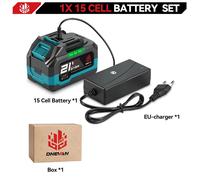 Batterie – Batterie lithium-ion – 1 batterie de grande capacité – 18 V – Rechargeable – Pour visseuses et tournevis à percussion