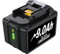 Batterie BL1830 pour Makita, 18V 18650 Li-Ion, rechargeable, compatible avec la série BL1860, 9.0A, or