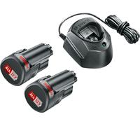 Batterie Bosch StarterSet PBA 12V; 12 V; 2x1,5 Ah + Chargeur GAL 1210 CV