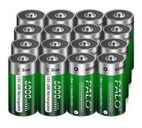 Batterie C rechargeable, rechargeable par USB, technologie lithium, 16pcs batterie de taille C