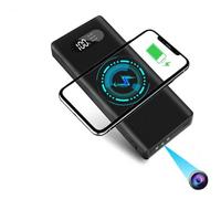 Batterie Caméra Espion Full HD 1080p Powerbank Vision IR Détection Mouvement + SD 16Go YONIS