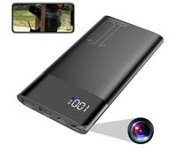Batterie Caméra Éspion Full HD 1080p Vision Nocturne Détection De Mouvement + Micro SD 32 Go - Yonis