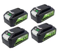 Batterie, capacité 8000 mAh, 24 V, batterie lithium-ion pour outils Greenworks, lot de 4