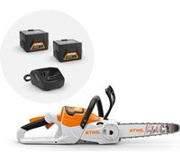 BATTERIE CHAINE STIHL MSA 70 C-B, AVEC 2x BATTERIE AK 30 et CHARGEUR AL 101, batterie tronçonneuse, tronçonneuse,