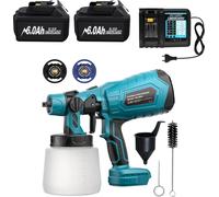 Batterie & chargeur de rechange - 18V Li-Ion - >3500 mAh - 18650 éléments - Compatible avec BL1830 - RoHS - Bleu ciel