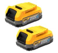 Batterie compacte DEWALT DCBP034-XJ - 18V - 1,7Ah - Powerstack XR - lot de 2