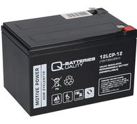Batterie compatible 12LCP-12 12 V - 13 Ah pour Golf Caddy E Trolley AGM plomb QB