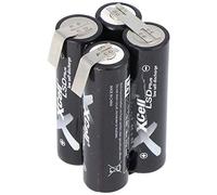 Batterie compatible avec Makita 6722D, 6722DW, 6723DW, remplace Makita TL0000012 CS-MKT672PW, 4 x APFT2100-1 4 cubes NiMH Mignon AA 4,8 V avec cosses de raccordement