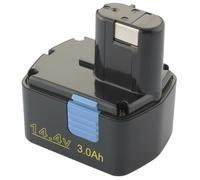 Batterie compatible avec outils Hitachi 14,4V NiMH 3000mAh pour EB1414L et EB14S